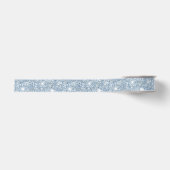Hellblauer Glitter-Geburtstag Ripsband (Vorderseite)