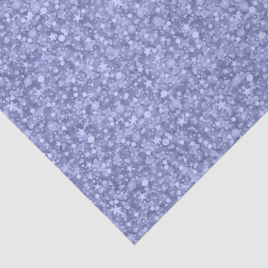 Hellblauer Glitzer und Glitzern Seidenpapier (Ausschnitt)
