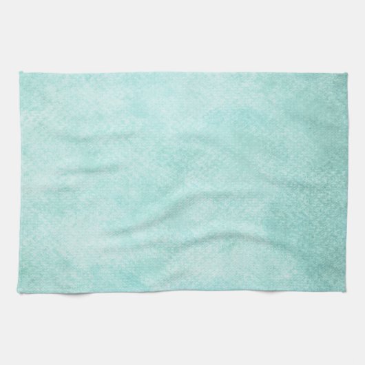 Hellblauer grüner küchentuch (Horizontal)