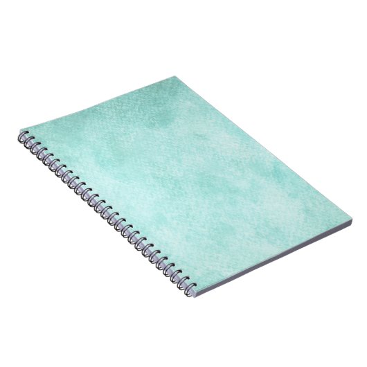 Hellblauer grüner notizblock (Rechte Seite)