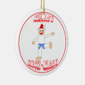 Hellblauer Gurt Kampfkunst-fröhlicher TrittMas Keramikornament (Rechts)