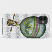Hellblauer Heißluft-Ballon Case-Mate iPhone Hülle (Rückseite (Horizontal))