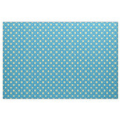 Hellblauer Hintergrund Gelber Polka Dot Nahtlos Stoff (Yard (91,4 cm))