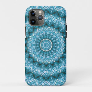 Hellblauer Kaleidoskop / Mandala Case-Mate iPhone Hülle