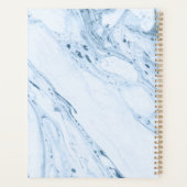 Hellblauer Marmorboden Planer (Rückseite)