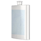 Hellblauer Sand Flachmann (Links)