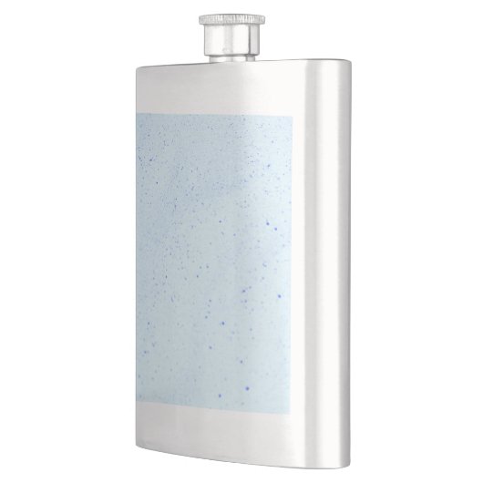 Hellblauer Sand Flachmann (Links)
