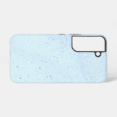 Hellblauer Sand Samsung Galaxy Hülle (Rückseite (Horizontal))
