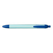 Hellblauer Schildkröten Typ Custom Pen Kugelschreiber (Rückseite)
