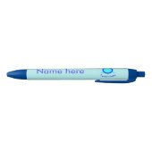 Hellblauer Schildkröten Typ Custom Pen Kugelschreiber (Unterseite)