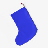 Hellblauer Schildkröten Typ Custom Strumpf Kleiner Weihnachtsstrumpf (Rückseite (Hängend))