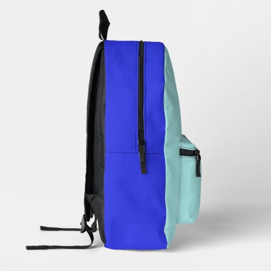 Hellblauer SchildkrötenTyp Bedruckter Rucksack (Links)