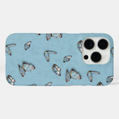 Hellblauer Schmetterling iPhone-Hülle - Ästhetisch Case-Mate iPhone Hülle (Rückseite (Horizontal))