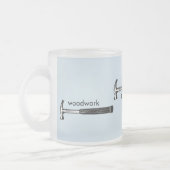 Hellblauer | Tischler-BauWoodworker Mattglastasse (Links)