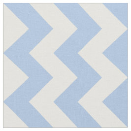 Hellblauer und weißer Zickzack-geometrisches Stoff