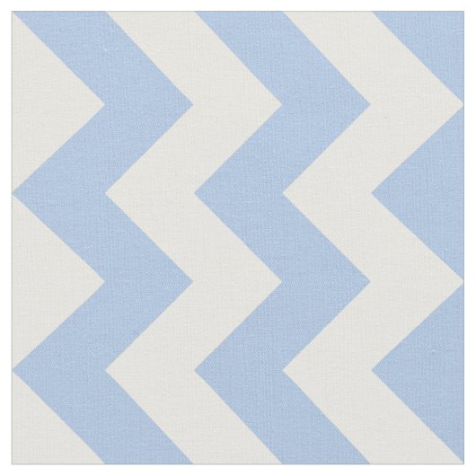 Hellblauer und weißer Zickzack-geometrisches Stoff (Nahaufnahme)