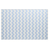 Hellblauer und weißer Zickzack-geometrisches Stoff (Fat Quarter (45,7 x 55,9 cm))