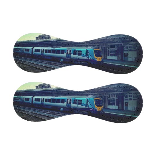 Hellblauer Zug Baseball (Paneele)