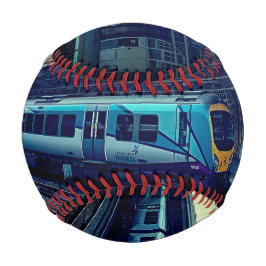 Hellblauer Zug Baseball