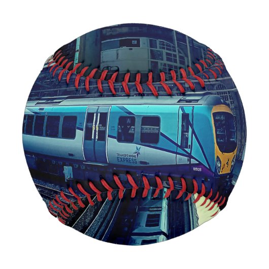 Hellblauer Zug Baseball (Vorderseite)