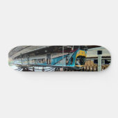 Hellblauer Zug Skateboard (Horizontal)