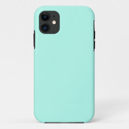 hellblaues aquamarines Blau iphone5 iPhone 11 Hülle