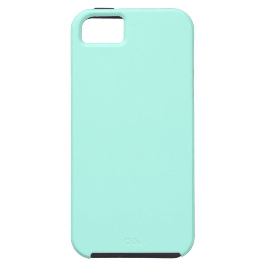 hellblaues aquamarines Blau iphone5 Case-Mate iPhone Hülle (Rückseite)