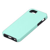 hellblaues aquamarines Blau iphone5 Case-Mate iPhone Hülle (unten)