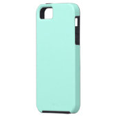 hellblaues aquamarines Blau iphone5 Case-Mate iPhone Hülle (Rückseite Links)