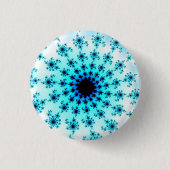 Hellblaues Auge Button (Vorderseite)