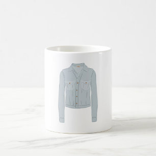 Hellblaues Hemd Kaffeetasse