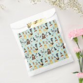 hellblaues Hundemuster. Geschenktütchen (Versiegelt)