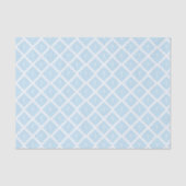 Hellblaues Kreuzmuster religiöses Geschenk  Seidenpapier (Vorderseite)