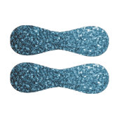 Hellblaues Kunststoffglitter Funkeln Bling Baseball (Paneele)