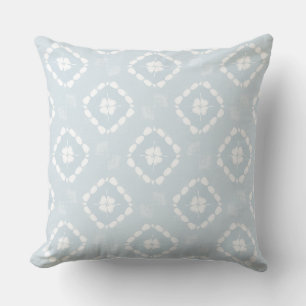 Hellblaues Küsten-Wurfkissen Kissen