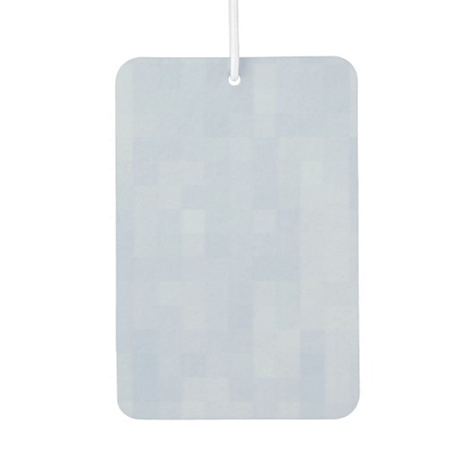 Hellblaues Muster - Auto Autolufterfrischer (Vorderseite)