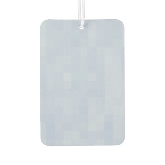 Hellblaues Muster - Auto Autolufterfrischer (Rückseite)