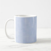 Hellblaues Muster - Kaffeetasse (Links)