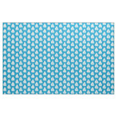 Hellblaues Segelboot-Muster Stoff (Fat Quarter (45,7 x 55,9 cm))