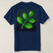 Hellblaues T-Shirt (Design Rückseite)