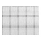 Hellblaues Texturmuster mit kleinem, sich wiederho Kalender (Titelbild)