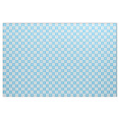 Hellblaues weißes Schneeflocken Prüfmuster Stoff (Yard (91,4 cm))