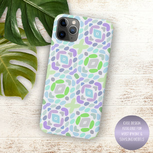 Hellblaurosa Lila Linke Case-Mate iPhone Hülle