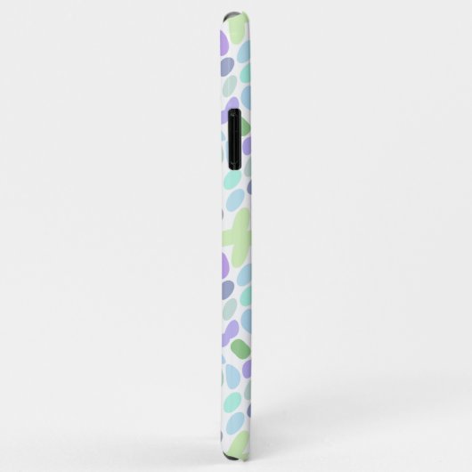 Hellblaurosa Lila Linke Case-Mate iPhone Hülle (Hinten/Rechts)