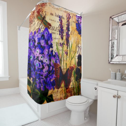 Hellbotanisch Duschvorhang (Beispiel)