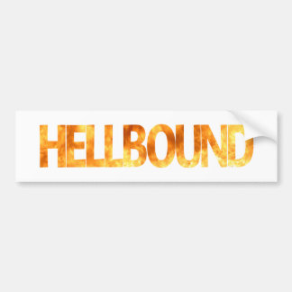 Hellbound Autoaufkleber