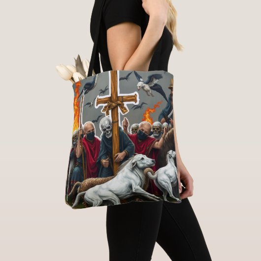 Hellbound howl halblang zwischen Tragetaschen Tasche (Von Nahem)