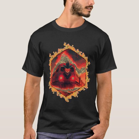 Hellbound Train On Its Journey to Hades T-Shirt (Vorderseite)