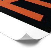 HellBoy-Logo Poster (Ecke)