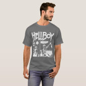 Hellboy Sammlung Freund Freunde T-Shirt (Vorne ganz)